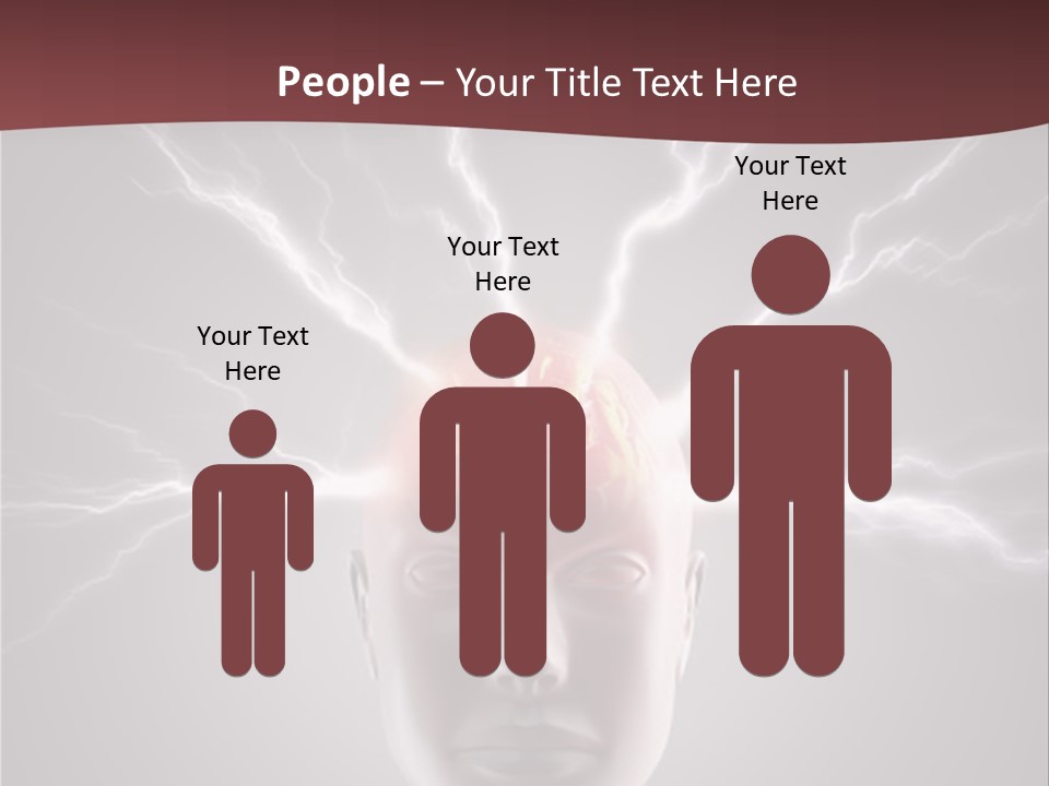 Science Anger Brainwaves PowerPoint Template