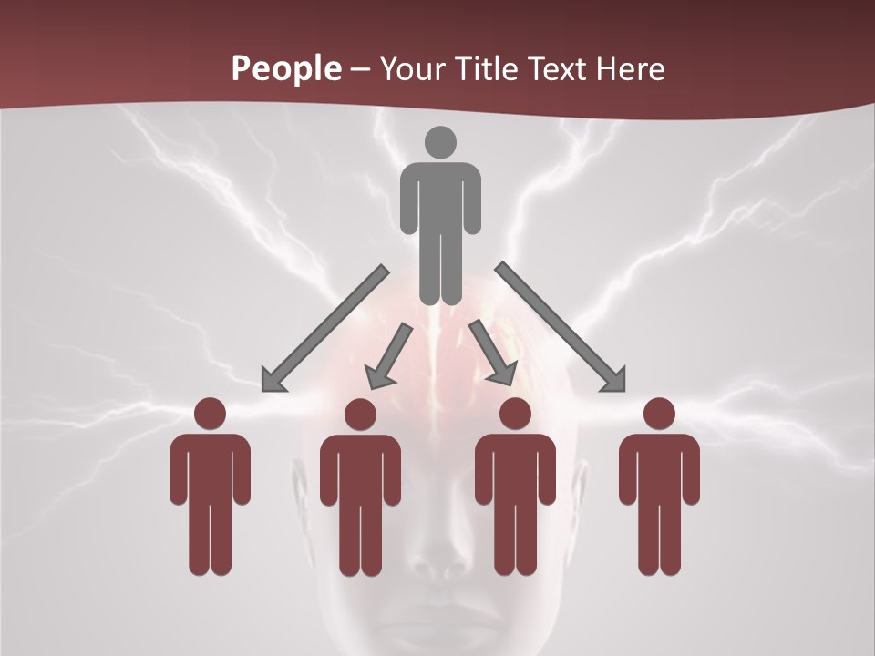Science Anger Brainwaves PowerPoint Template