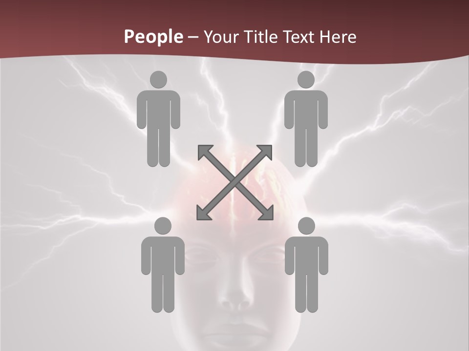 Science Anger Brainwaves PowerPoint Template