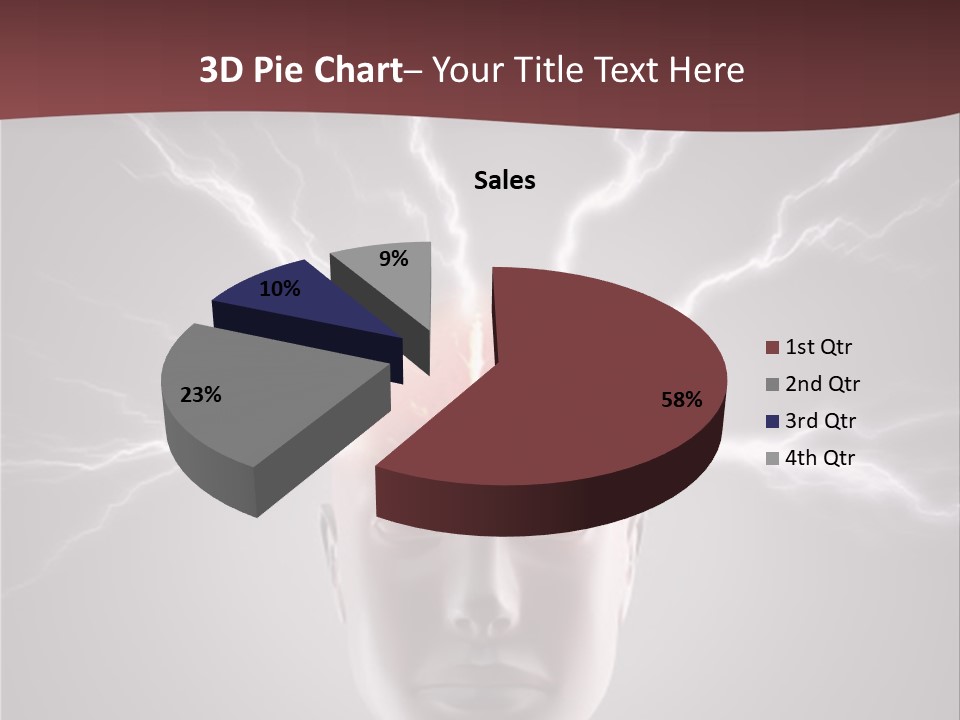 Science Anger Brainwaves PowerPoint Template