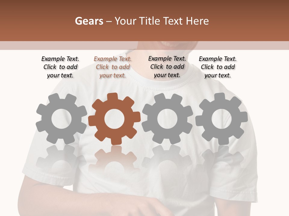 Device Technician Computer PowerPoint Template