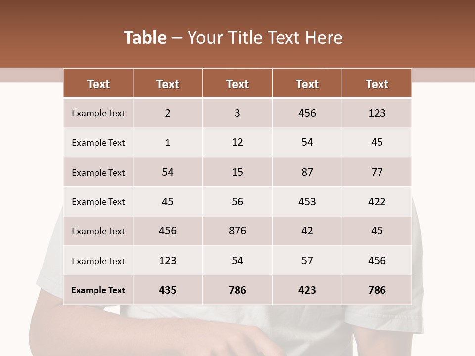 Device Technician Computer PowerPoint Template