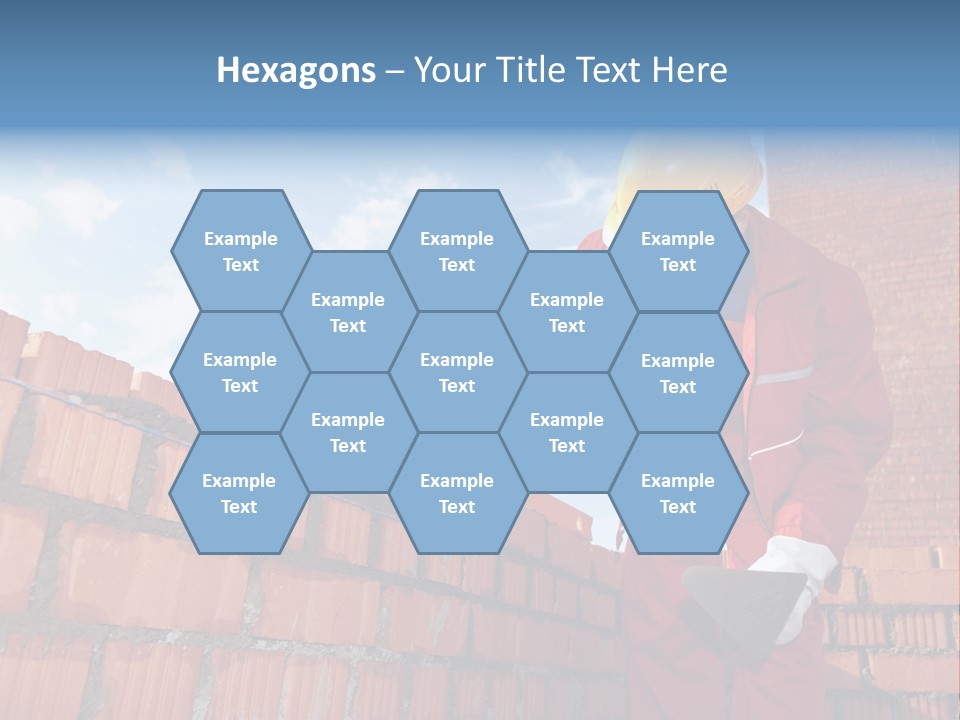 Laborer Mortar Workman PowerPoint Template