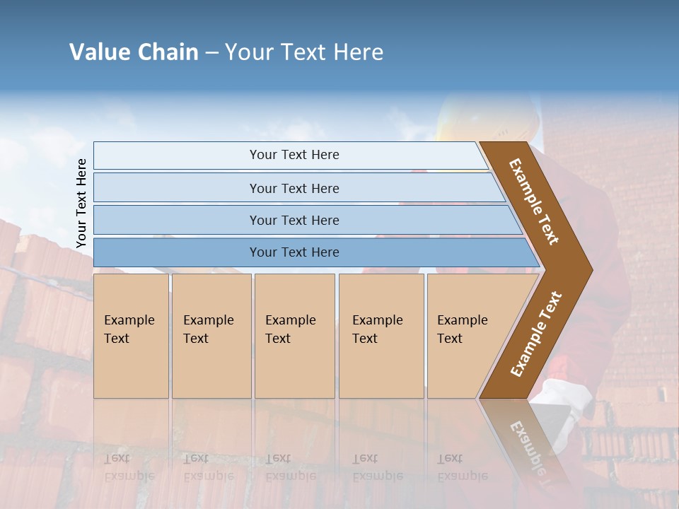 Laborer Mortar Workman PowerPoint Template