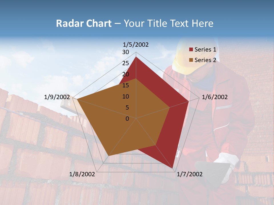Laborer Mortar Workman PowerPoint Template