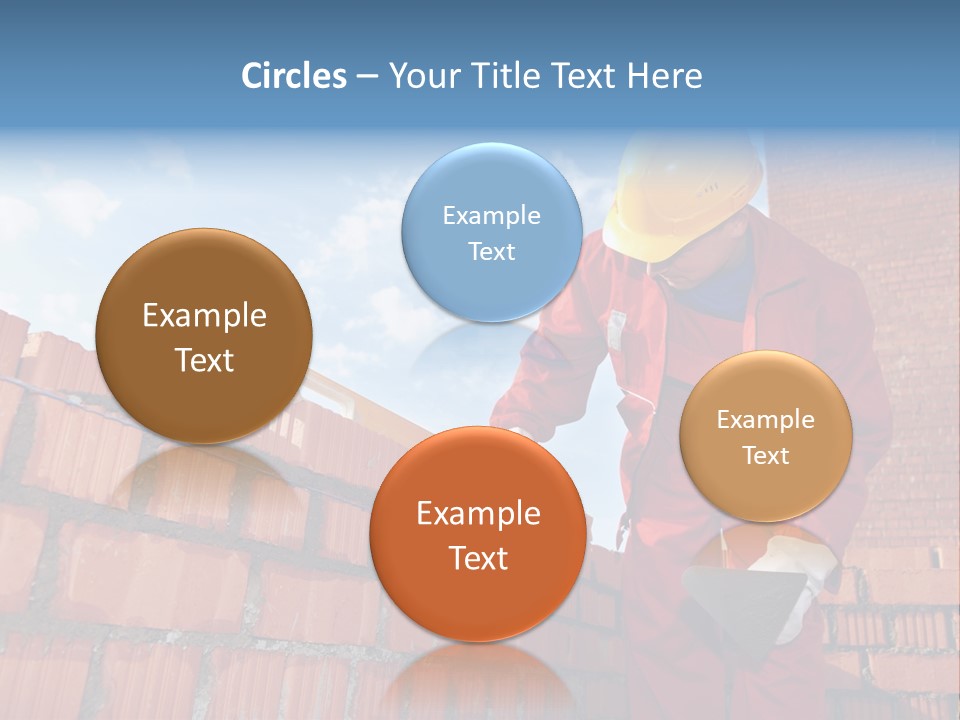 Laborer Mortar Workman PowerPoint Template