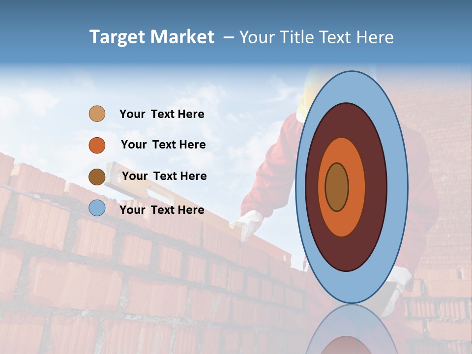 Laborer Mortar Workman PowerPoint Template