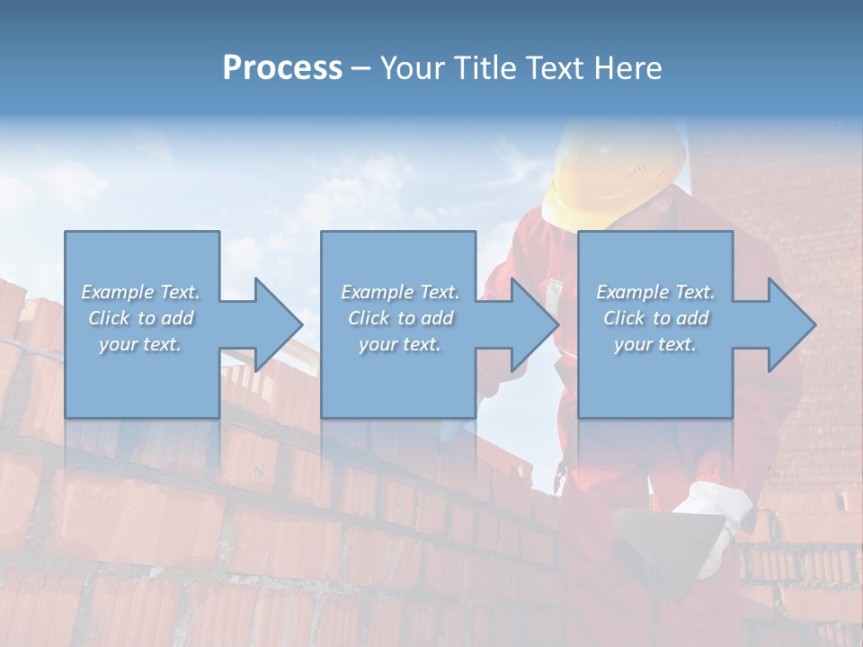 Laborer Mortar Workman PowerPoint Template