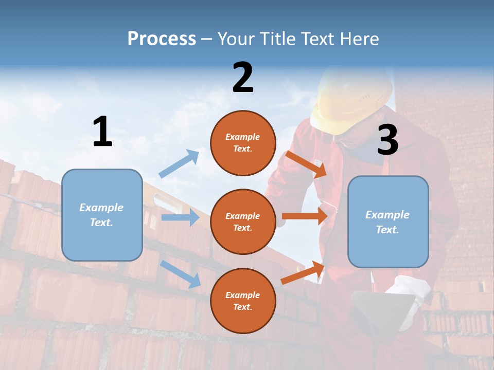 Laborer Mortar Workman PowerPoint Template