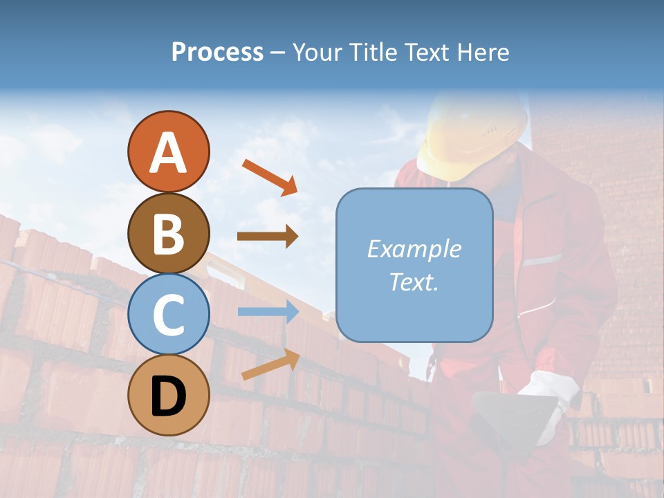 Laborer Mortar Workman PowerPoint Template