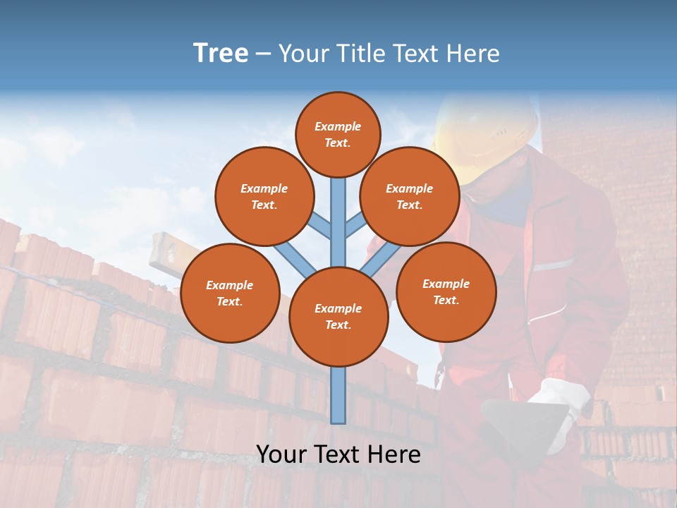 Laborer Mortar Workman PowerPoint Template