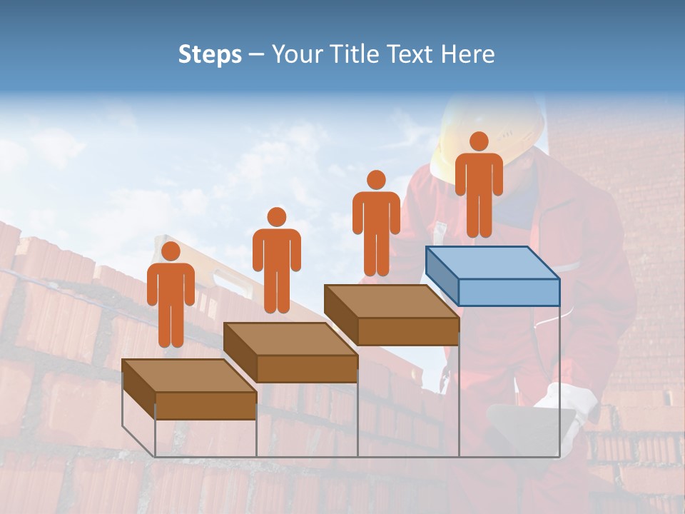 Laborer Mortar Workman PowerPoint Template