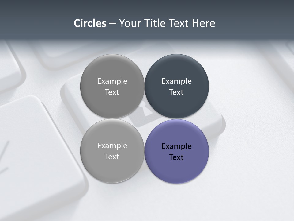 Connect Privacy Button PowerPoint Template