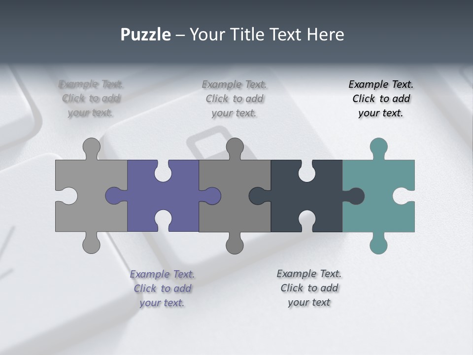 Connect Privacy Button PowerPoint Template