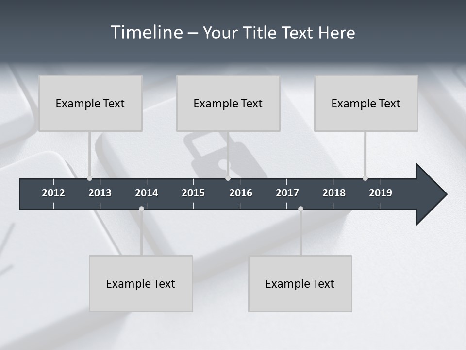 Connect Privacy Button PowerPoint Template