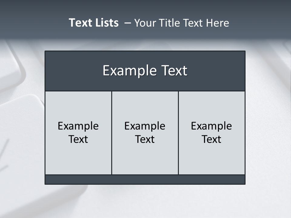 Connect Privacy Button PowerPoint Template