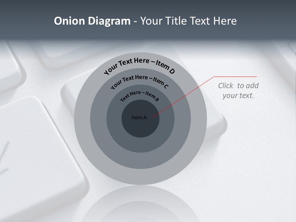 Connect Privacy Button PowerPoint Template