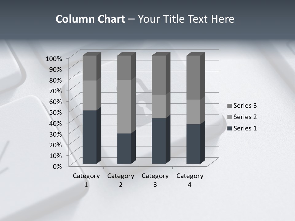 Connect Privacy Button PowerPoint Template