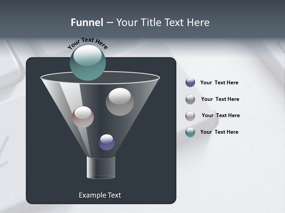 Connect Privacy Button PowerPoint Template