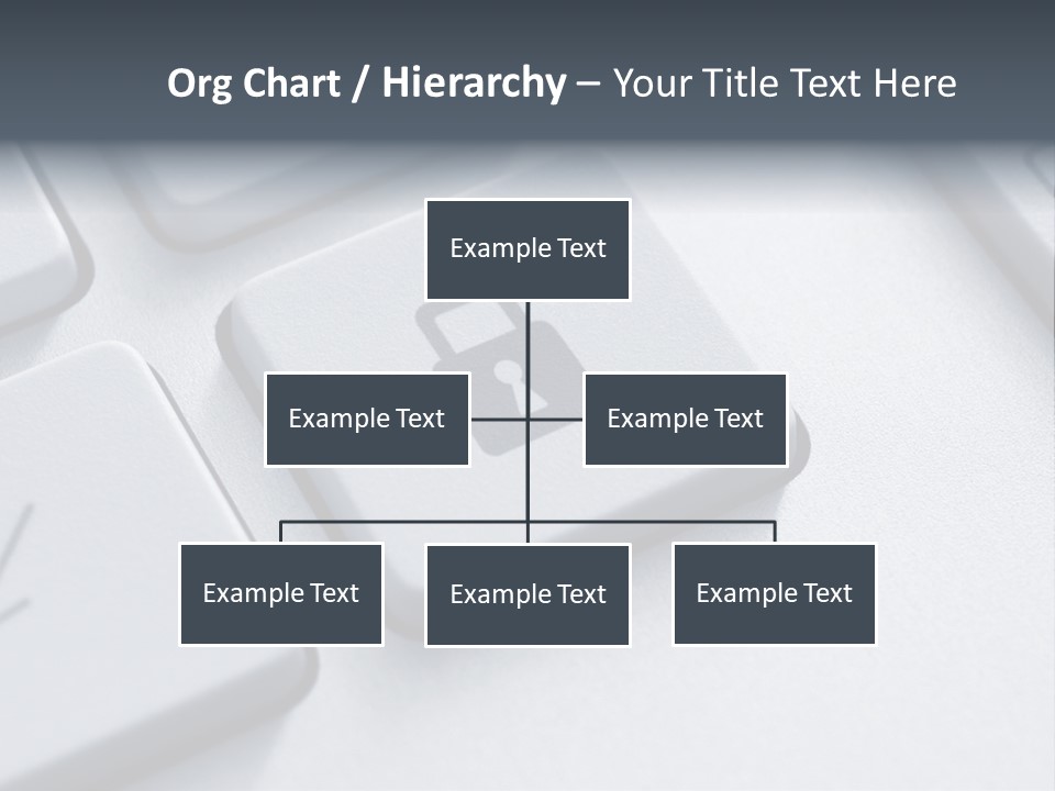 Connect Privacy Button PowerPoint Template