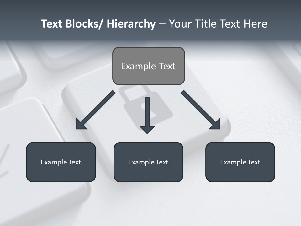 Connect Privacy Button PowerPoint Template