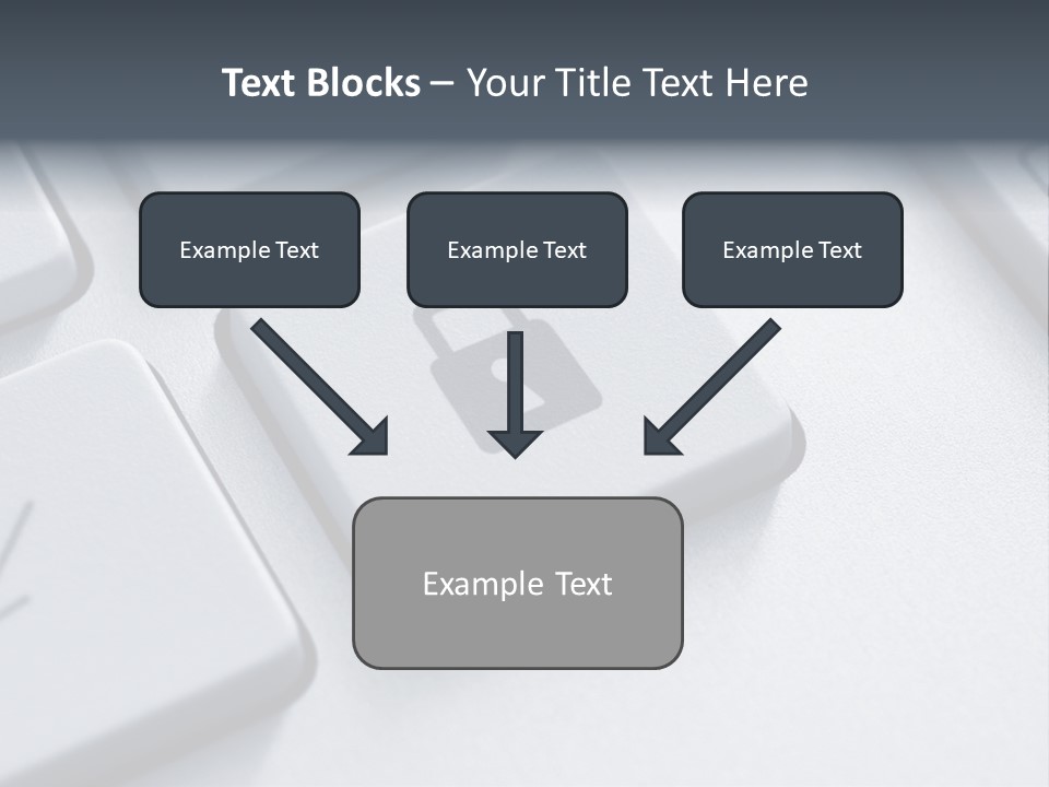 Connect Privacy Button PowerPoint Template