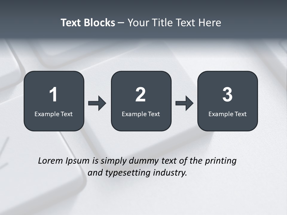 Connect Privacy Button PowerPoint Template
