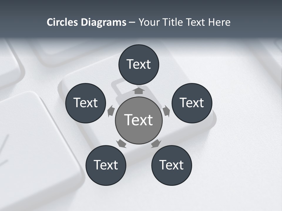 Connect Privacy Button PowerPoint Template
