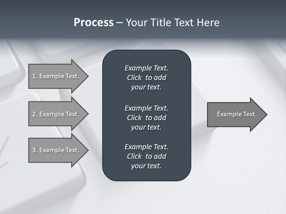 Connect Privacy Button PowerPoint Template