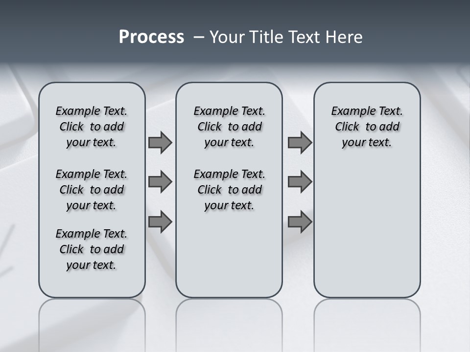 Connect Privacy Button PowerPoint Template