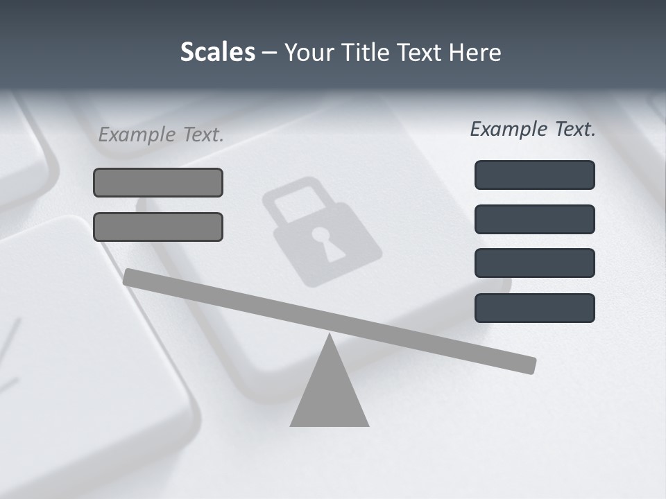 Connect Privacy Button PowerPoint Template