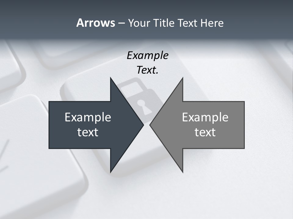 Connect Privacy Button PowerPoint Template