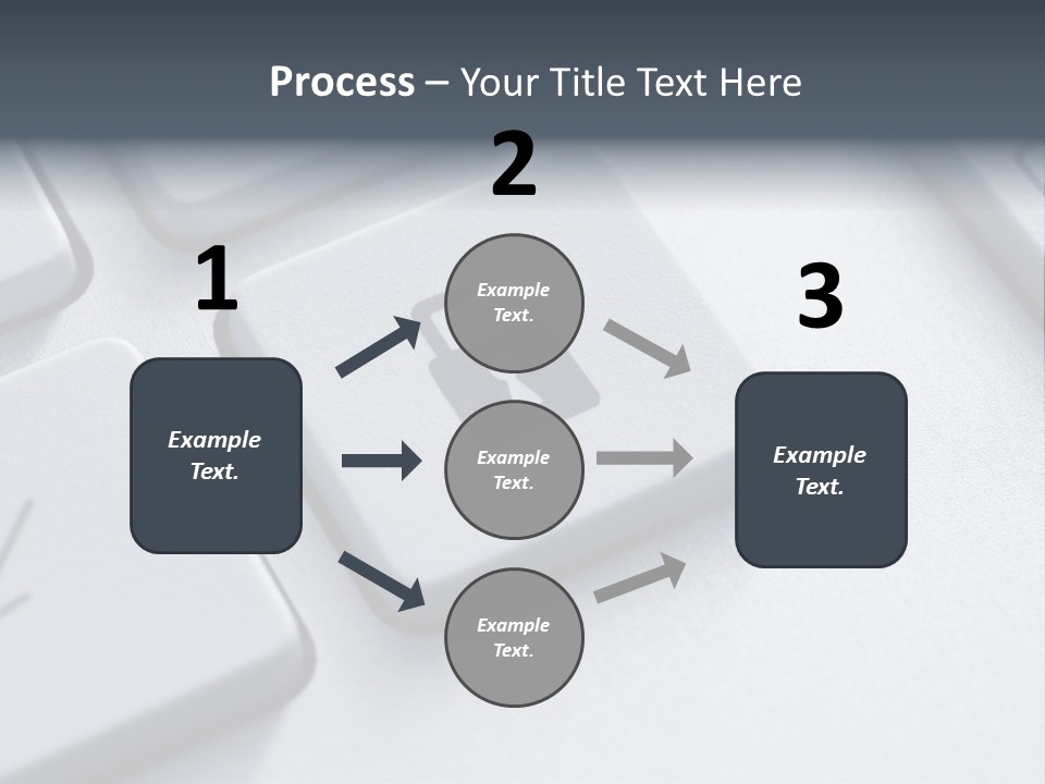 Connect Privacy Button PowerPoint Template