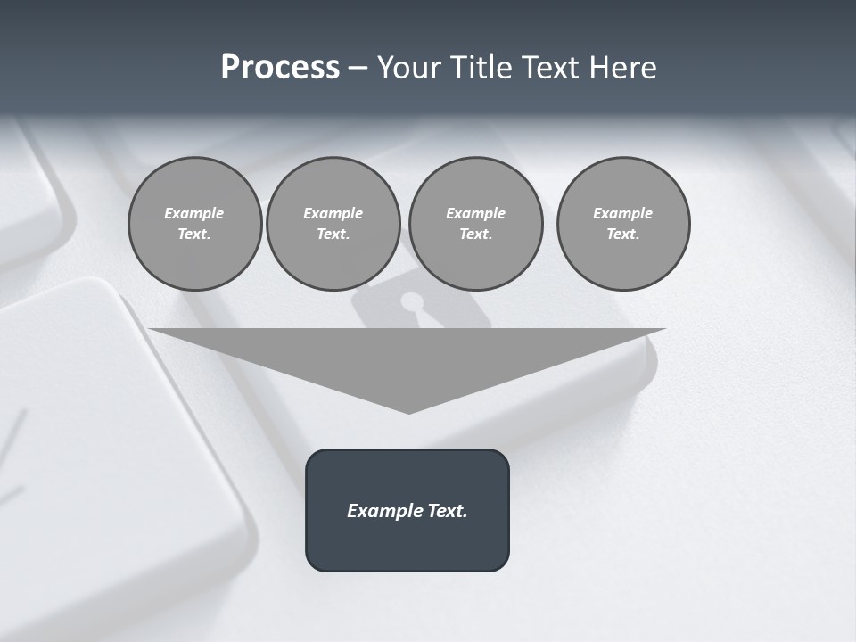 Connect Privacy Button PowerPoint Template