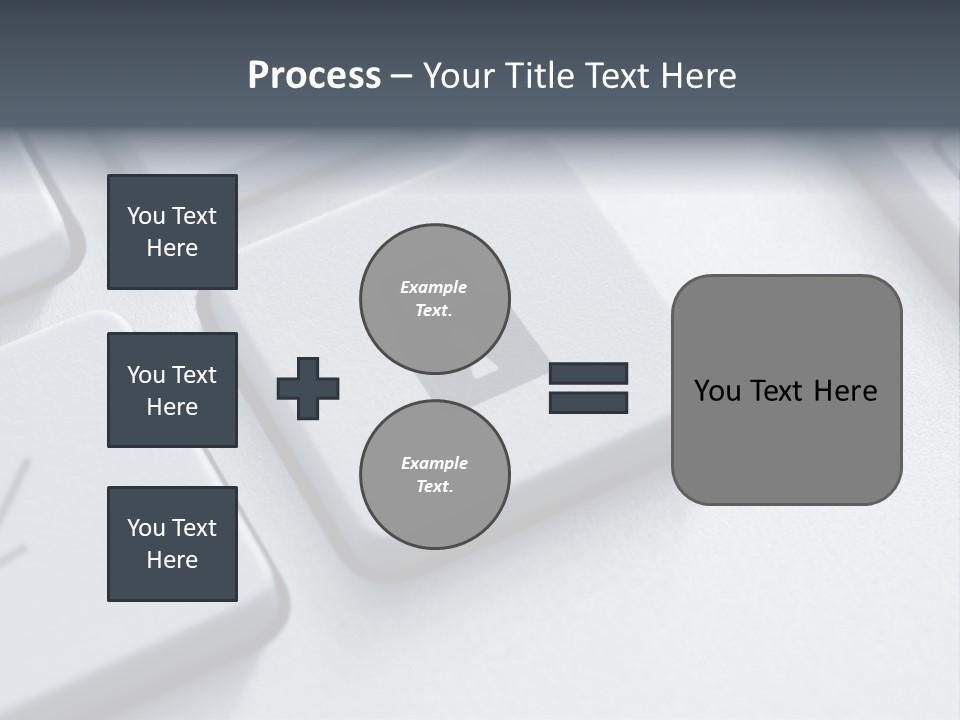 Connect Privacy Button PowerPoint Template