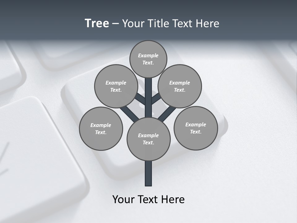 Connect Privacy Button PowerPoint Template