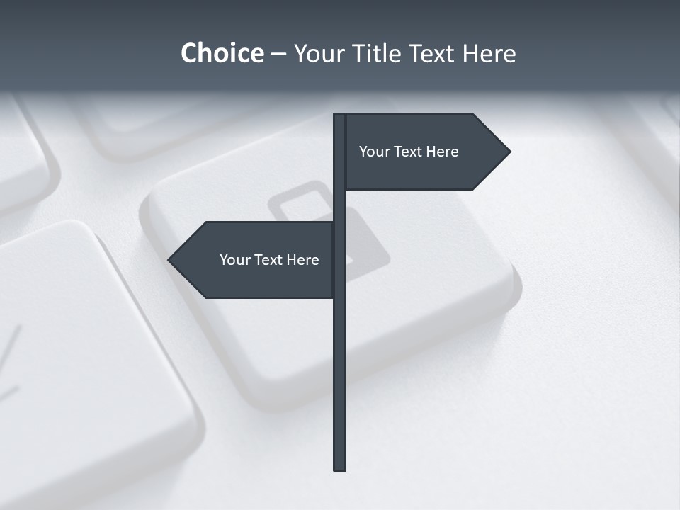Connect Privacy Button PowerPoint Template