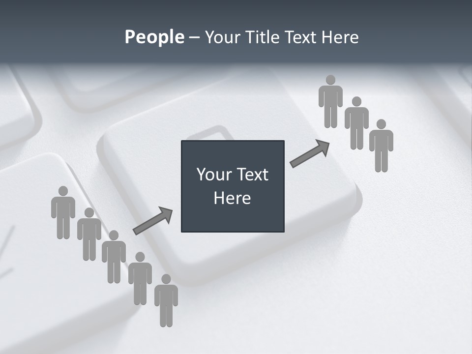 Connect Privacy Button PowerPoint Template