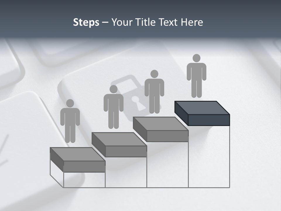 Connect Privacy Button PowerPoint Template