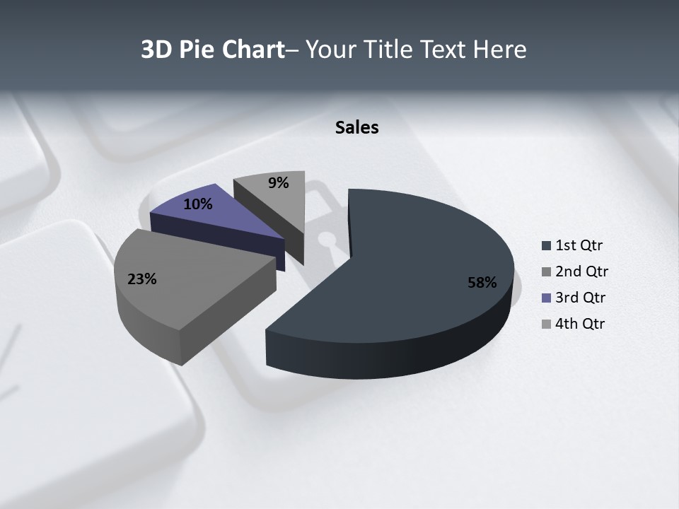 Connect Privacy Button PowerPoint Template