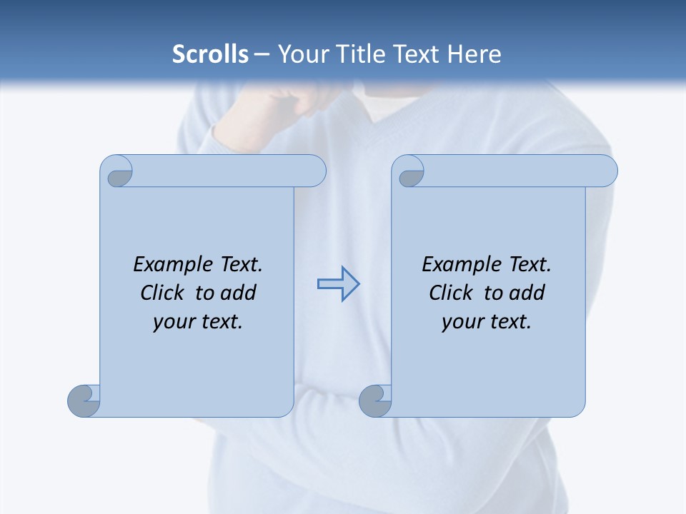 Bright Natural Pensive PowerPoint Template