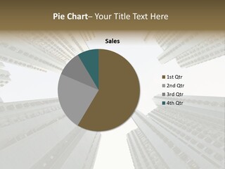 Many Background Building PowerPoint Template