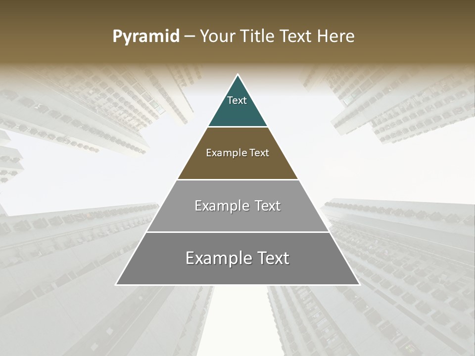 Many Background Building PowerPoint Template