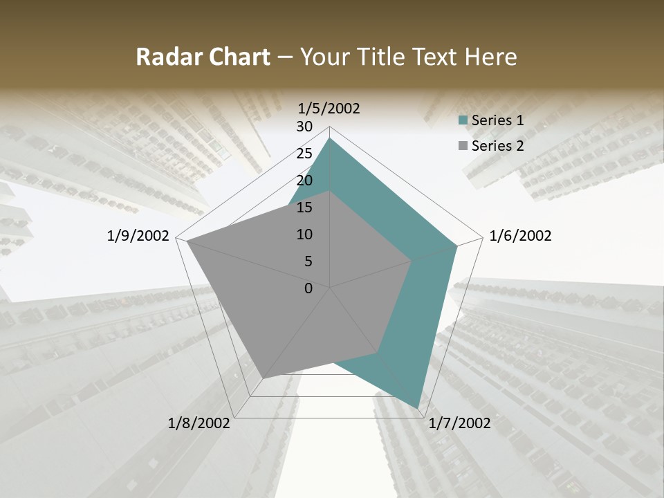 Many Background Building PowerPoint Template