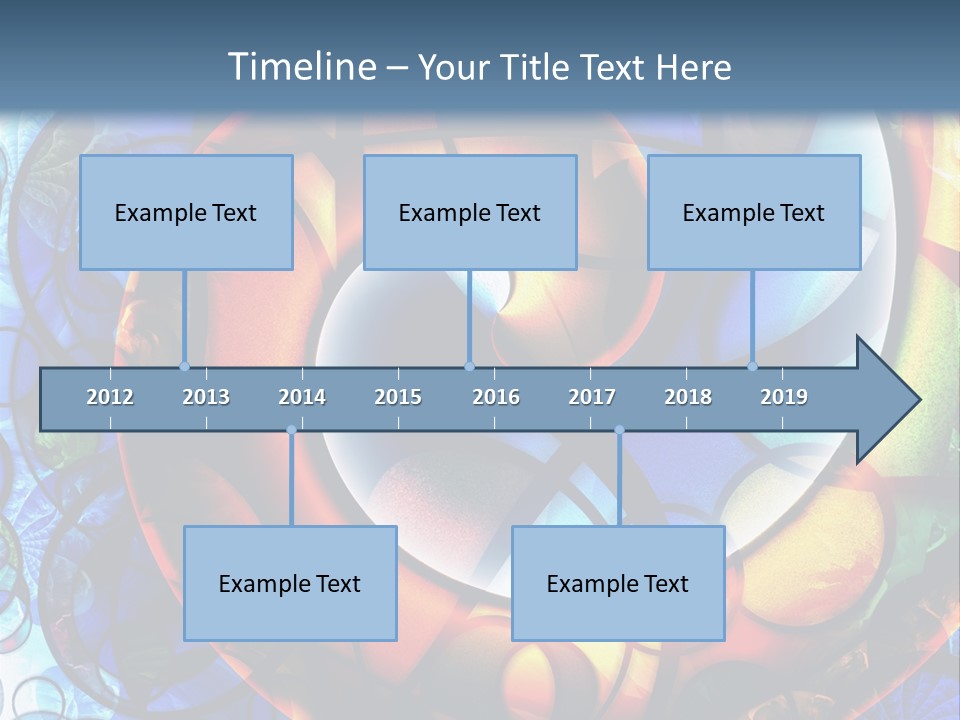 Retro Funky Artistic PowerPoint Template