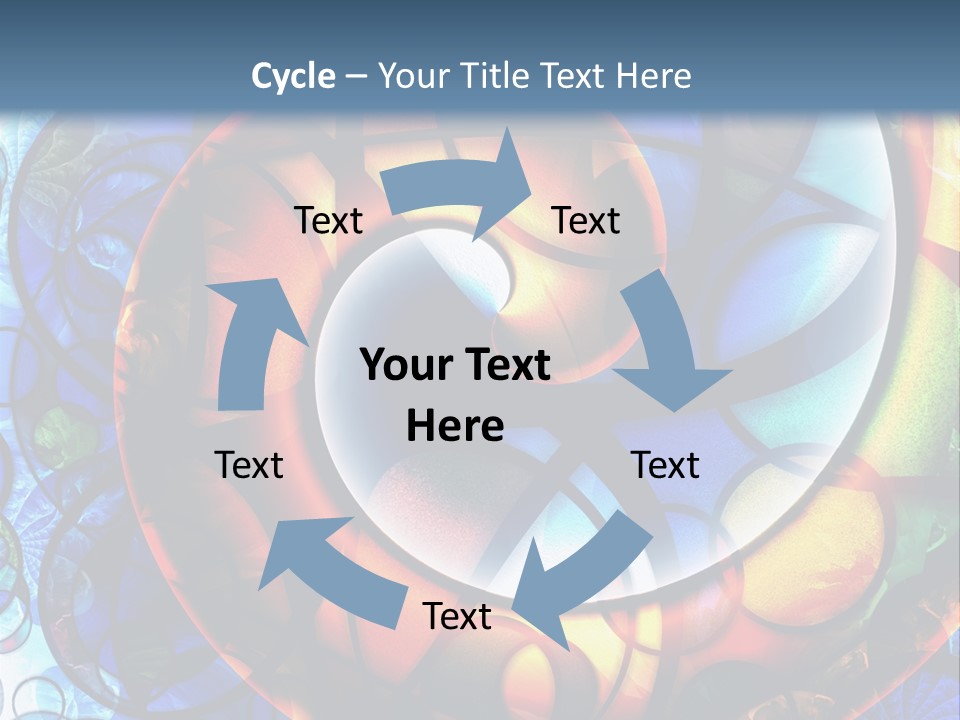 Retro Funky Artistic PowerPoint Template