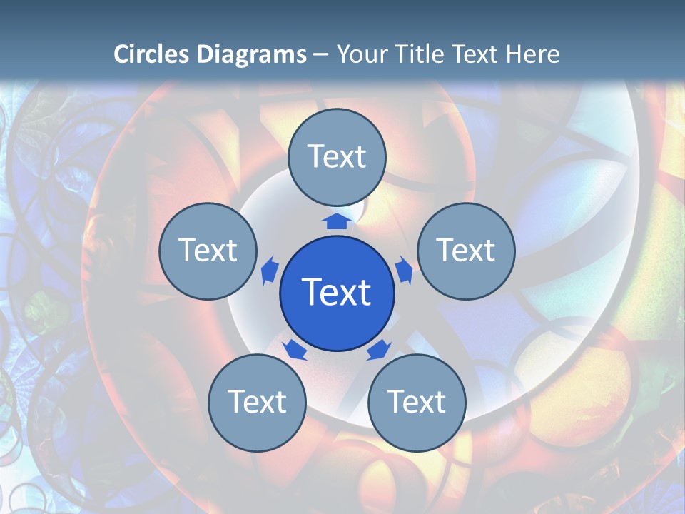 Retro Funky Artistic PowerPoint Template