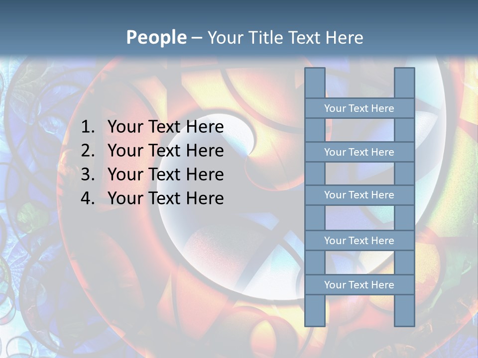 Retro Funky Artistic PowerPoint Template