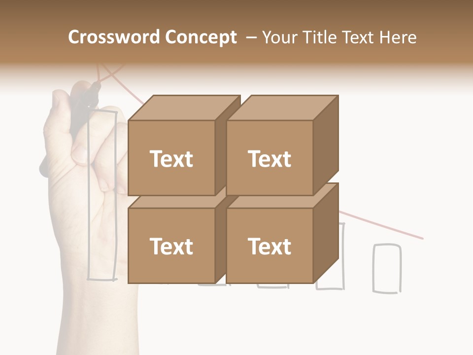 Consultant Graph Copy PowerPoint Template