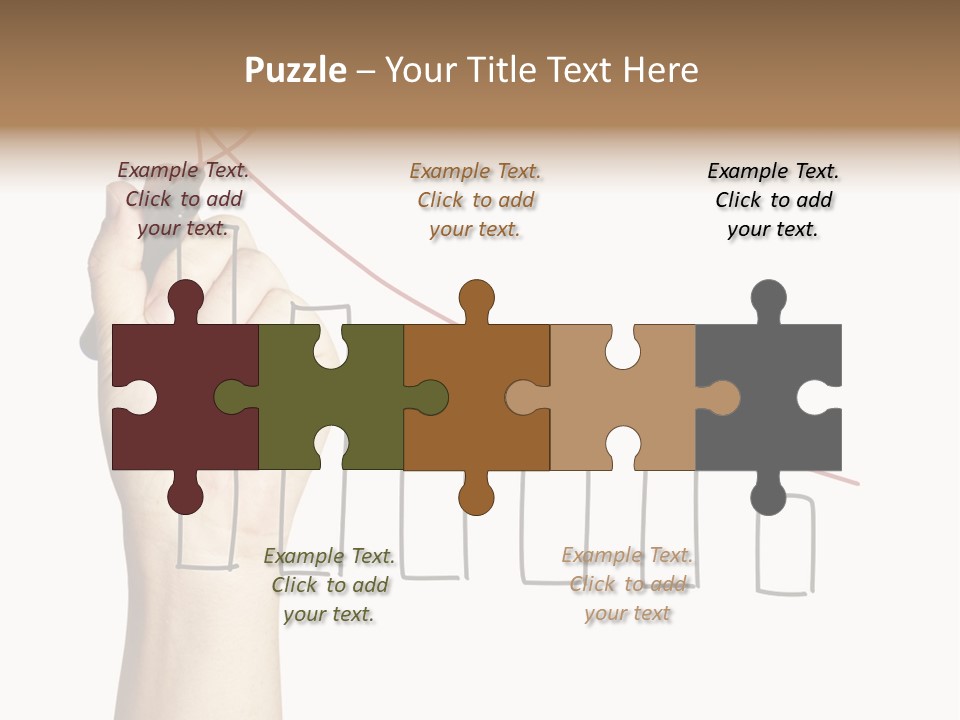 Consultant Graph Copy PowerPoint Template